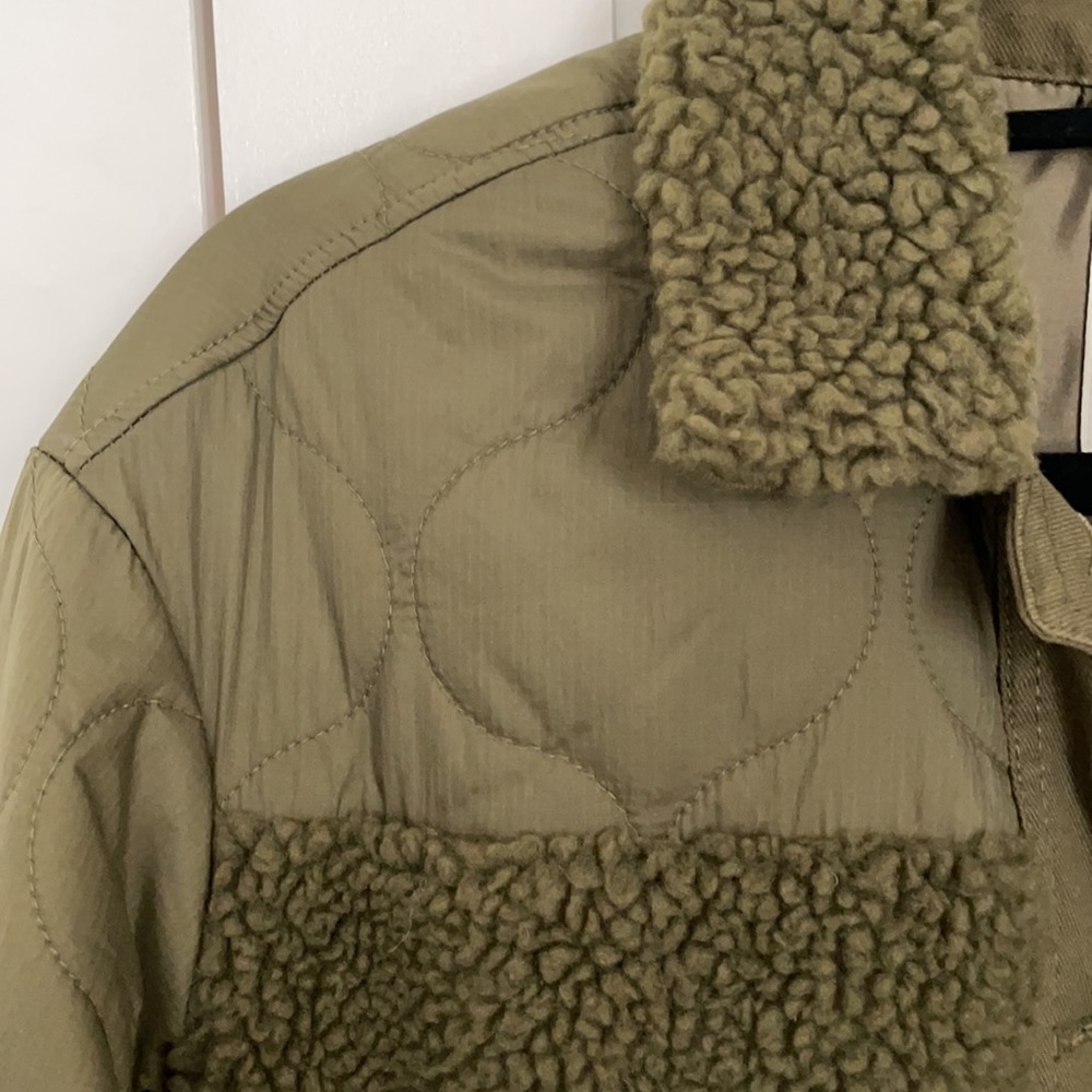 Madewell Quilted Sherpa Jacket - Picture 5 of 10